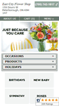 Mobile Screenshot of eastcityflowershop.net